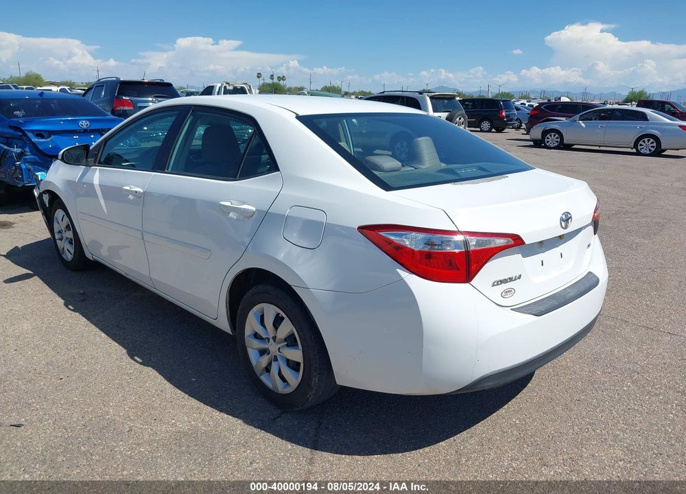 2015 TOYOTA COROLLA L/LE/LE PLUS/LE PREMIUM/S/S PLUS/S PREMIUM VIN: 5YFBURHE5FP272950