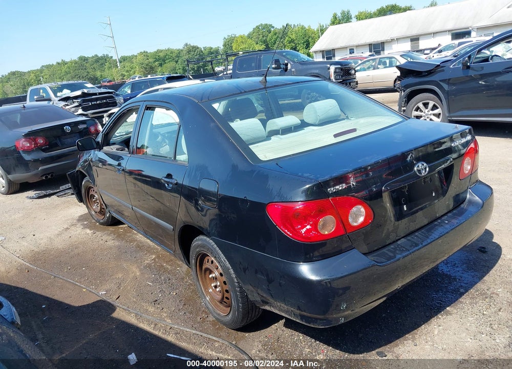 2007 TOYOTA COROLLA CE VIN: 2T1BR30E37C746616