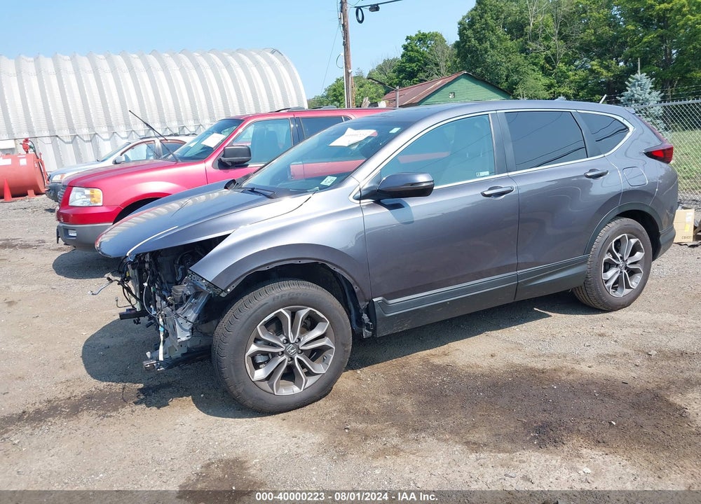 2022 HONDA CR-V AWD EX VIN: 2HKRW2H59NH618798