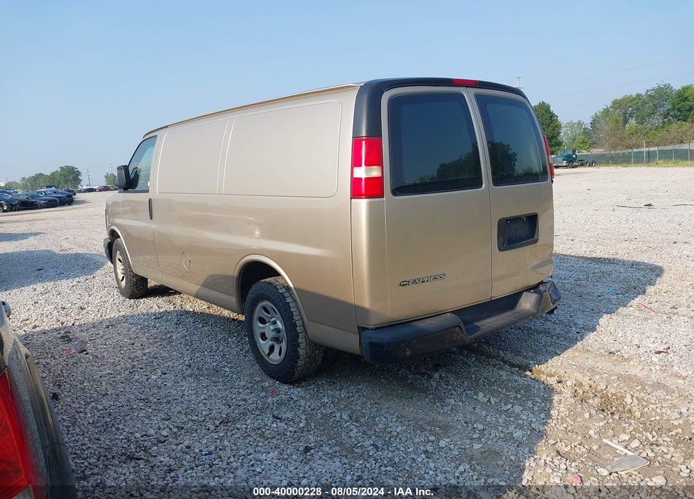2009 CHEVROLET EXPRESS 1500 WORK VAN VIN: 1GCFG15X991157776