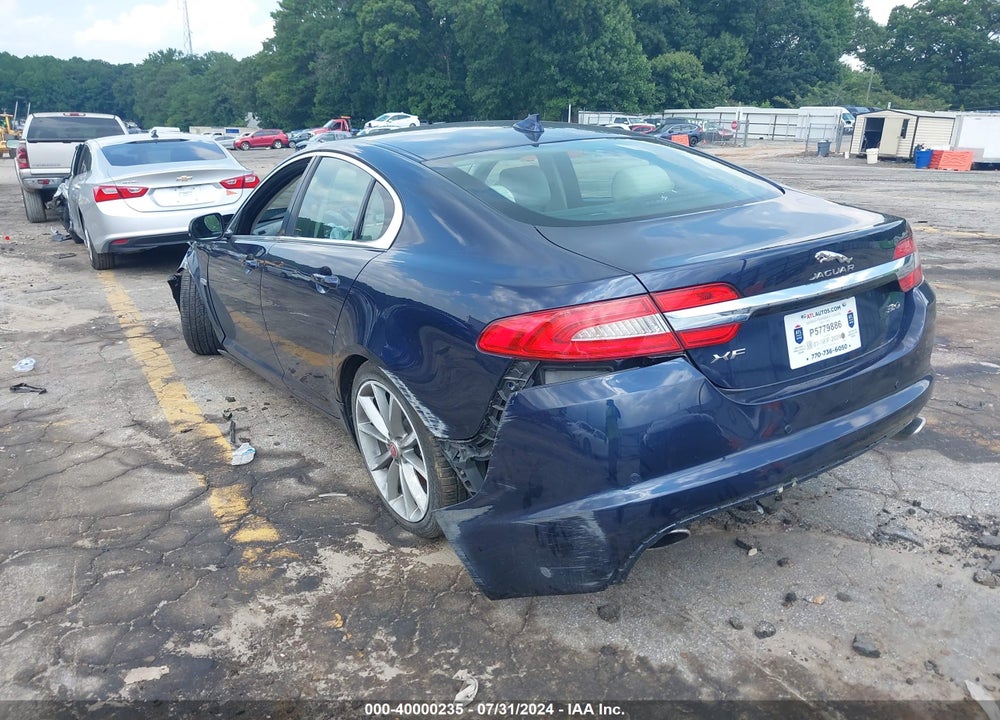 2015 JAGUAR XF 3.0 PORTFOLIO/3.0 SPORT VIN: SAJWA0F71F8U87054