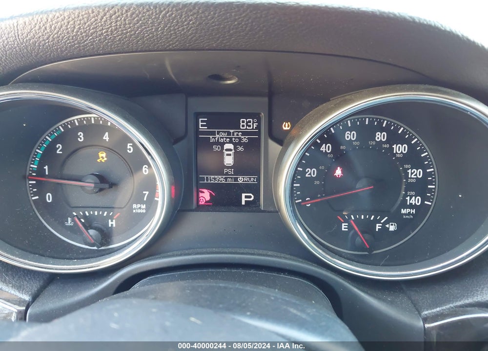 2013 JEEP GRAND CHEROKEE LAREDO/ALTITUDE VIN: 1C4RJFATXDC562119