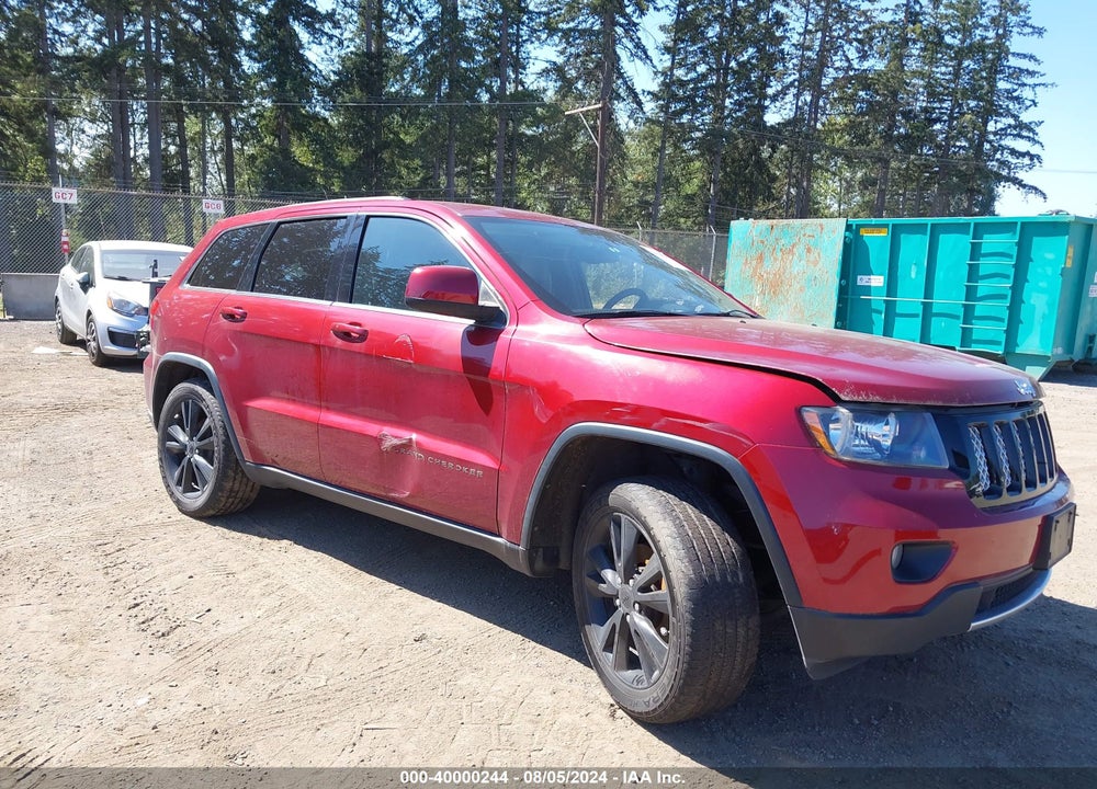 2013 JEEP GRAND CHEROKEE LAREDO/ALTITUDE VIN: 1C4RJFATXDC562119