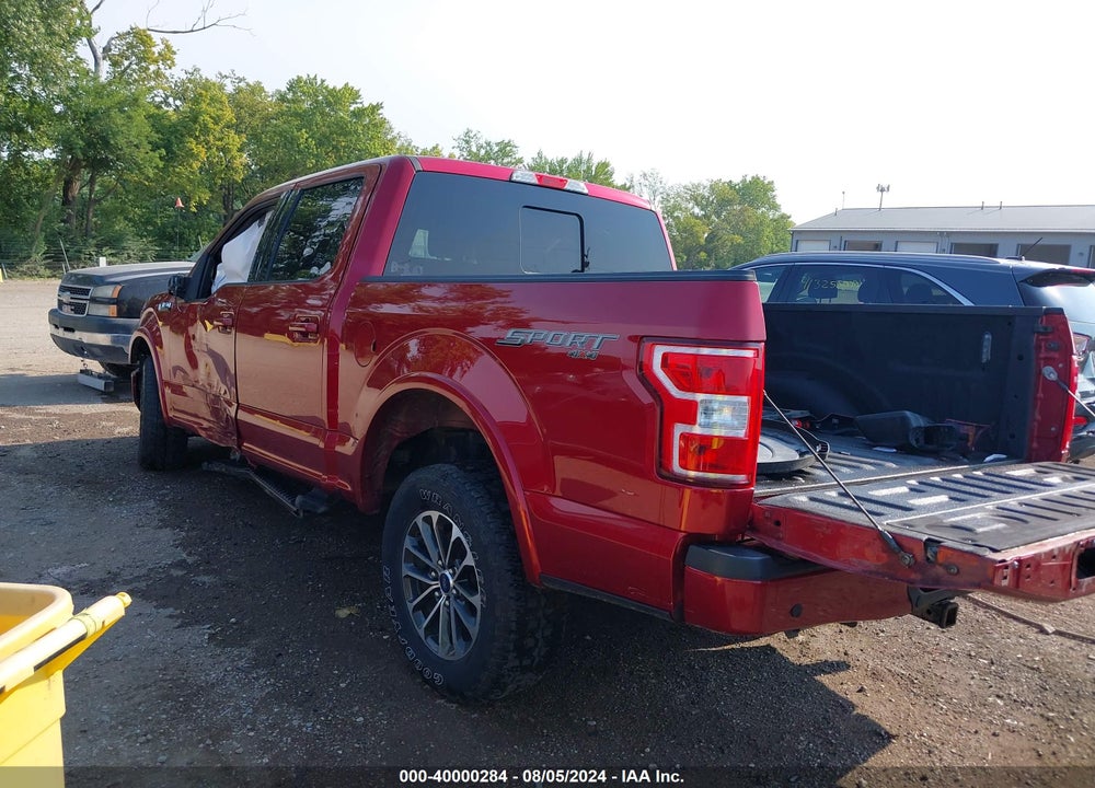 2019 FORD F-150 XLT VIN: 1FTEW1EP2KFB79190