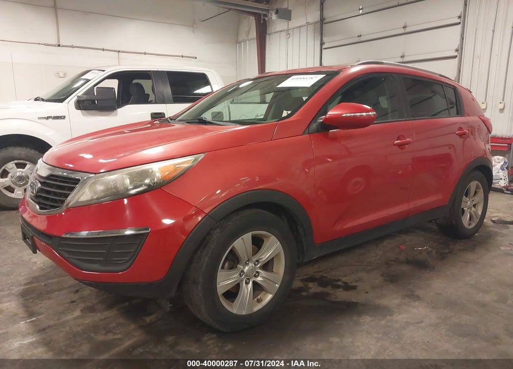 2011 KIA SPORTAGE LX VIN: KNDPB3A26B7023996
