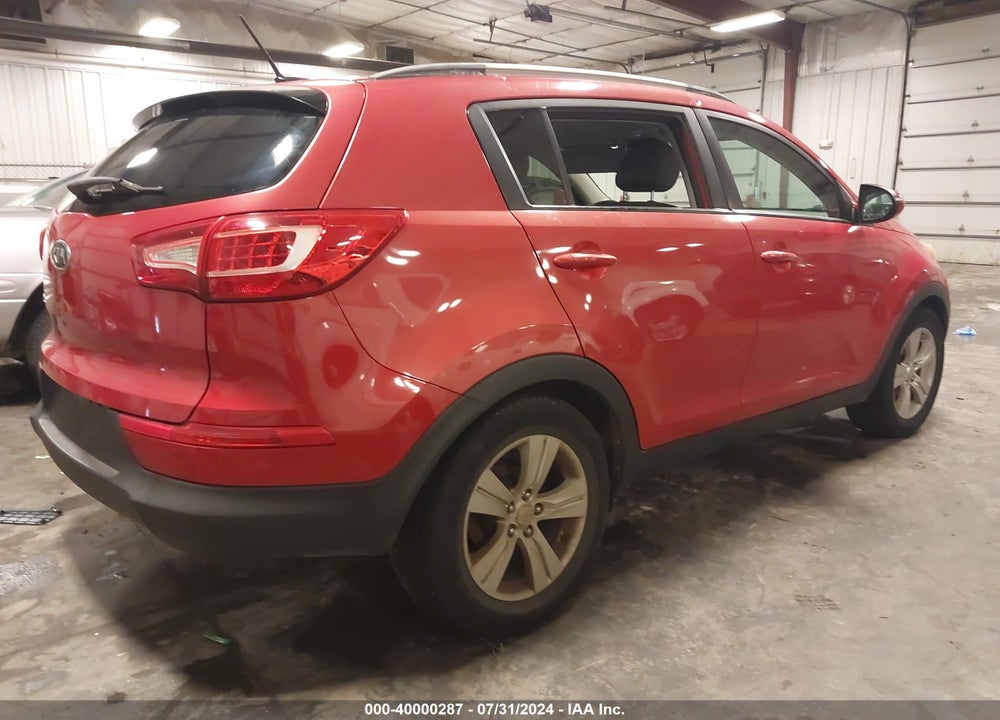 2011 KIA SPORTAGE LX VIN: KNDPB3A26B7023996