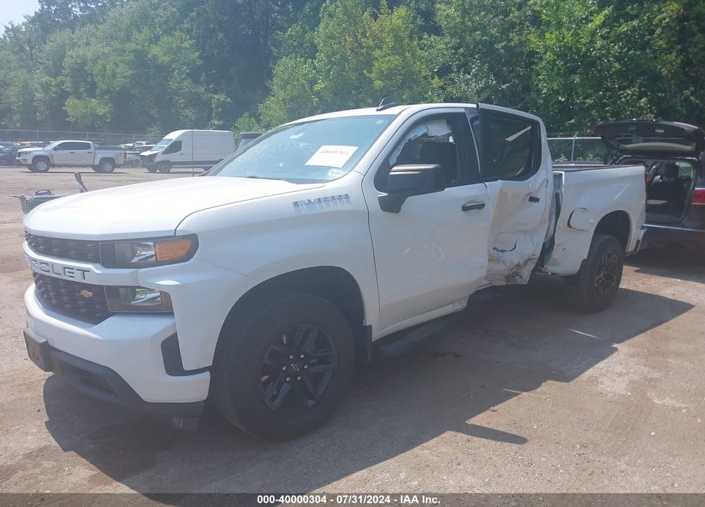2019 CHEVROLET SILVERADO 1500 CUSTOM VIN: 3GCPWBEH4KG173364