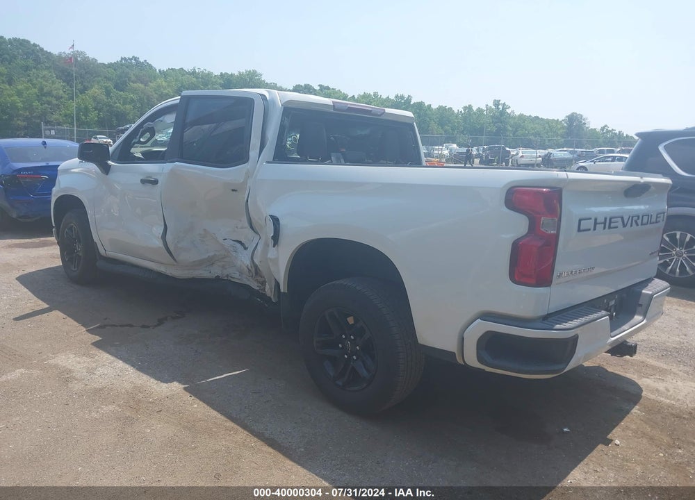 2019 CHEVROLET SILVERADO 1500 CUSTOM VIN: 3GCPWBEH4KG173364