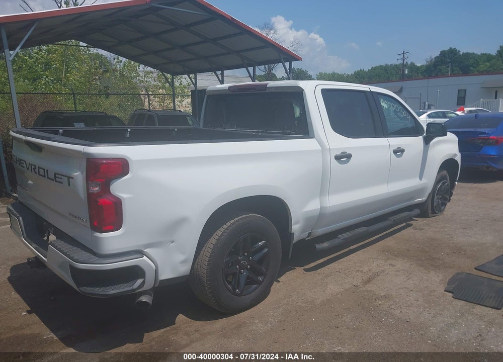 2019 CHEVROLET SILVERADO 1500 CUSTOM VIN: 3GCPWBEH4KG173364