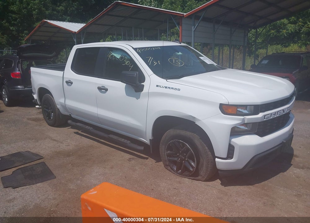 2019 CHEVROLET SILVERADO 1500 CUSTOM VIN: 3GCPWBEH4KG173364