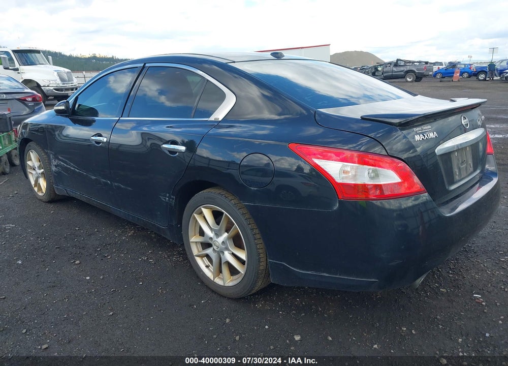 2009 NISSAN MAXIMA 3.5 SV VIN: 1N4AA51E49C846643