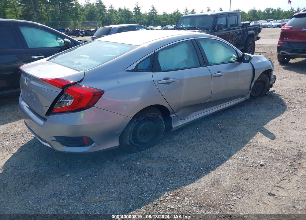 2019 HONDA CIVIC LX VIN: 2HGFC2F64KH546258