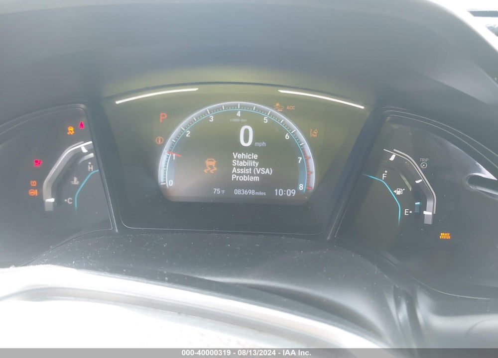 2019 HONDA CIVIC LX VIN: 2HGFC2F64KH546258