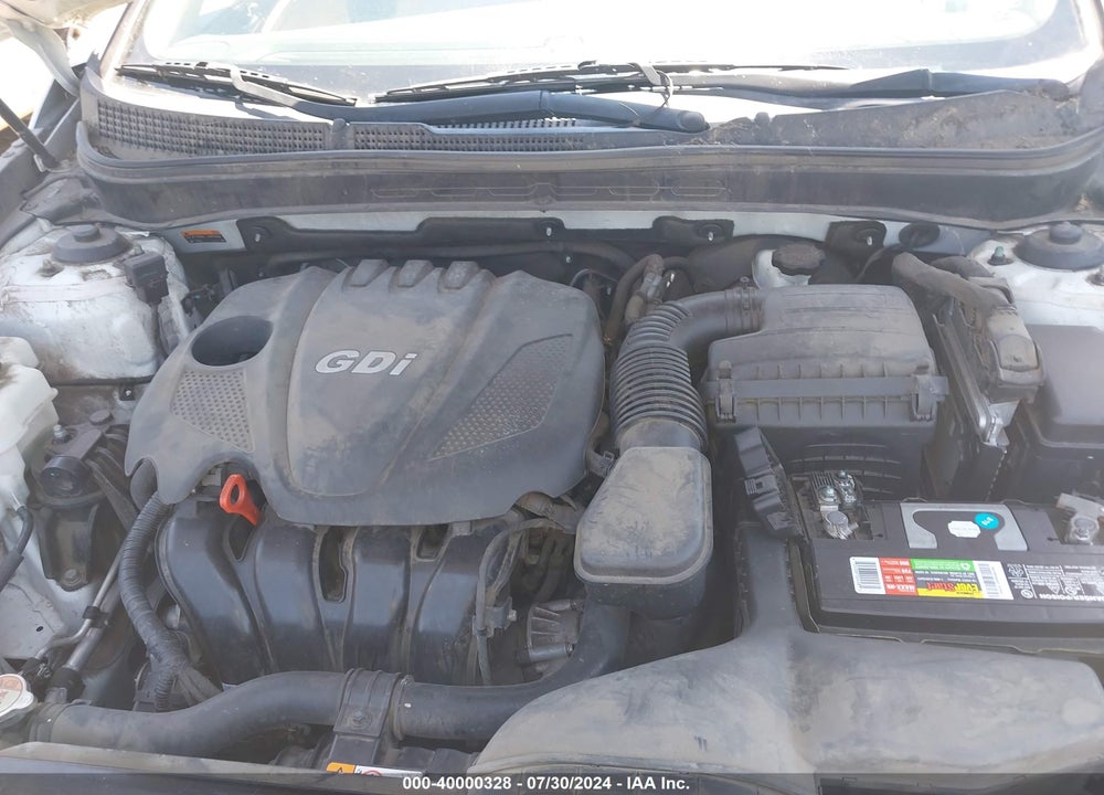 2014 HYUNDAI SONATA GLS VIN: 5NPEB4AC7EH863632