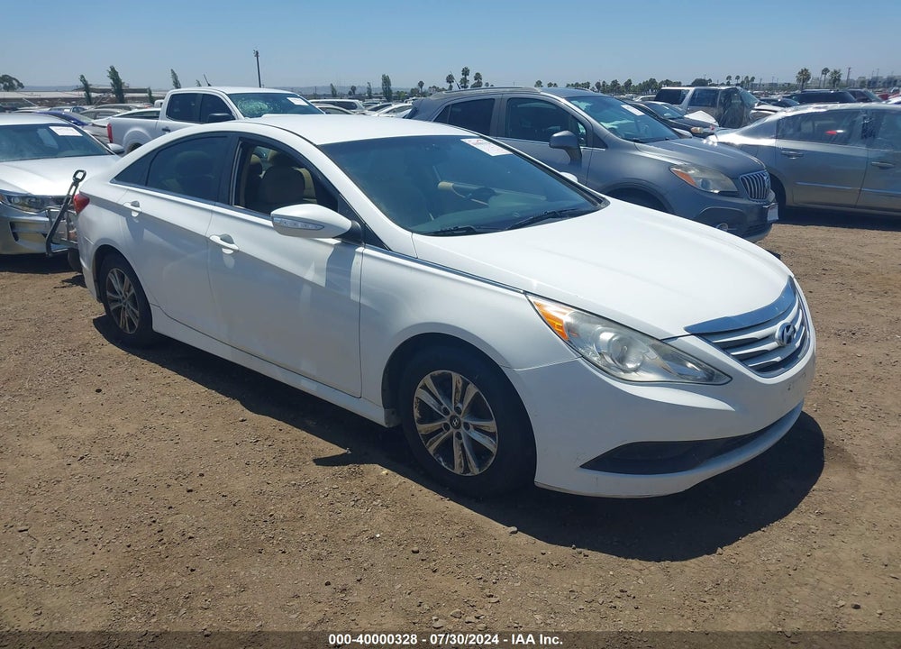 2014 HYUNDAI SONATA GLS VIN: 5NPEB4AC7EH863632