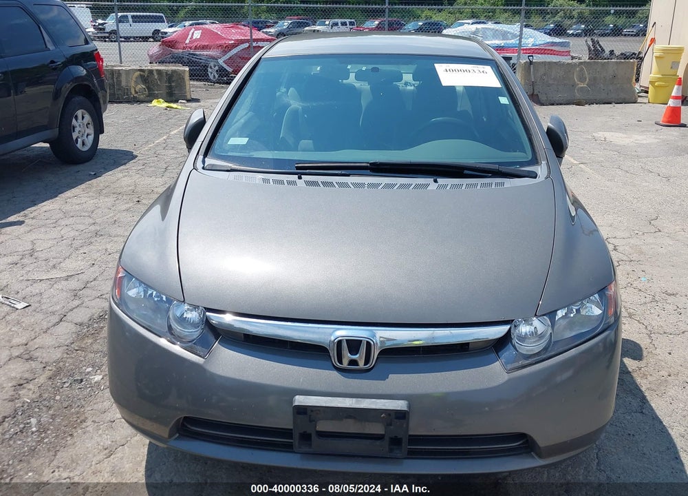 2006 HONDA CIVIC VIN: JHMFA15556S002100