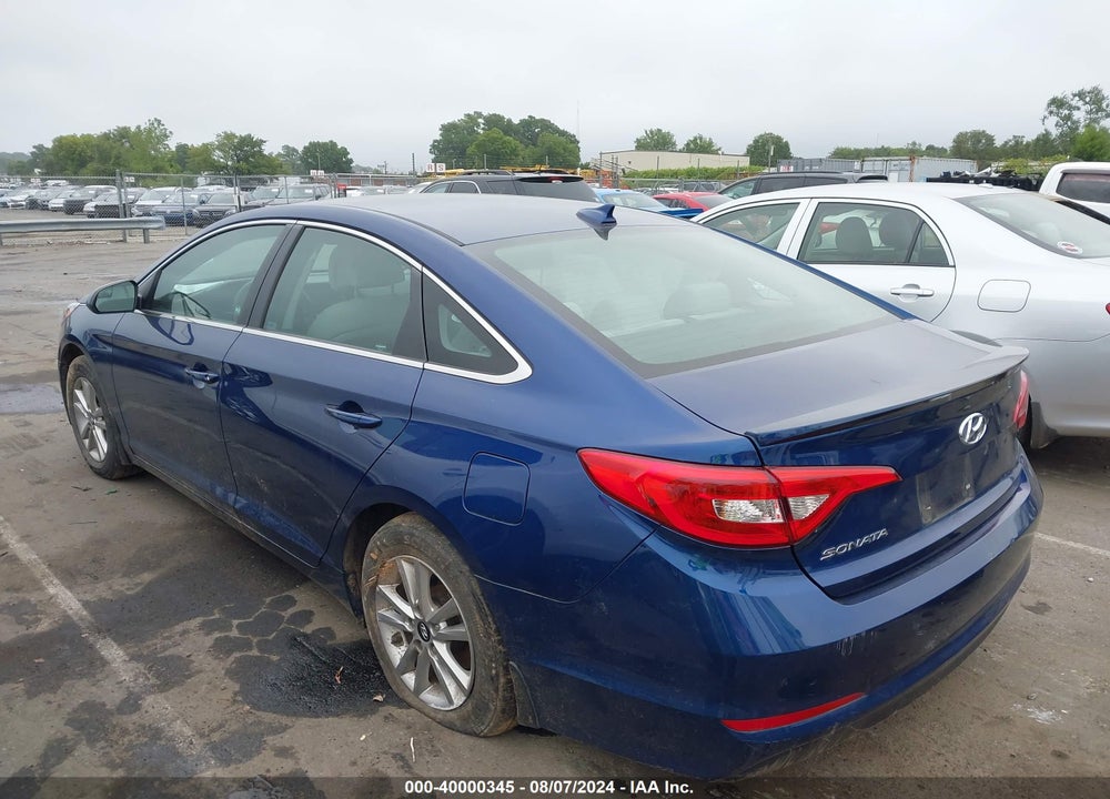 2017 HYUNDAI SONATA SE VIN: 5NPE24AF2HH501254