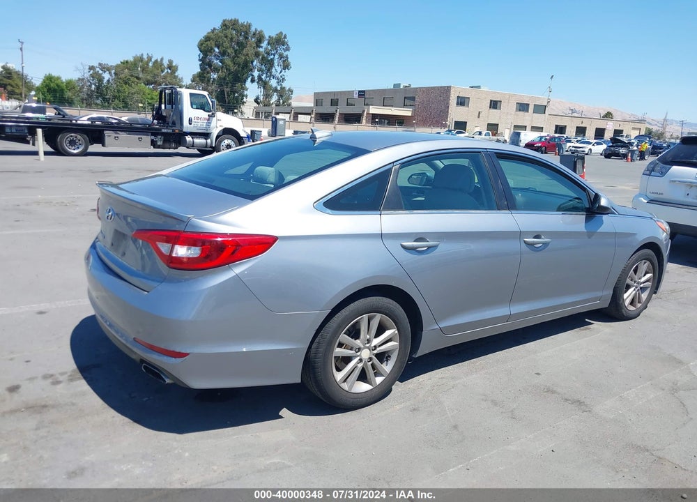 2016 HYUNDAI SONATA VIN: 5NPE24AF7GH396550