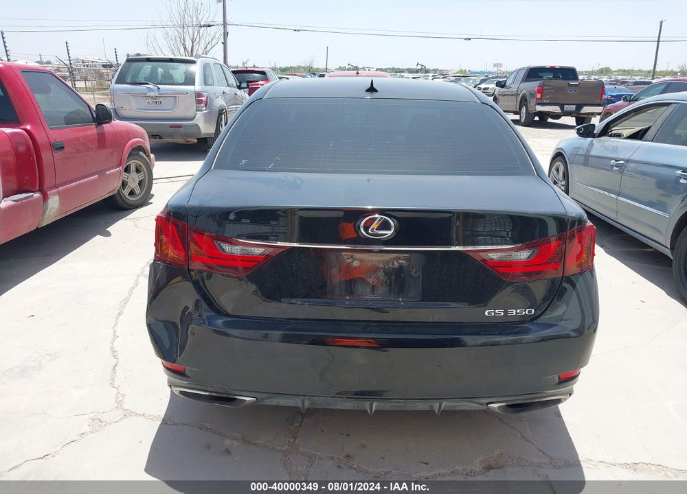 2013 LEXUS GS 350 VIN: JTHBE1BL6D5022535