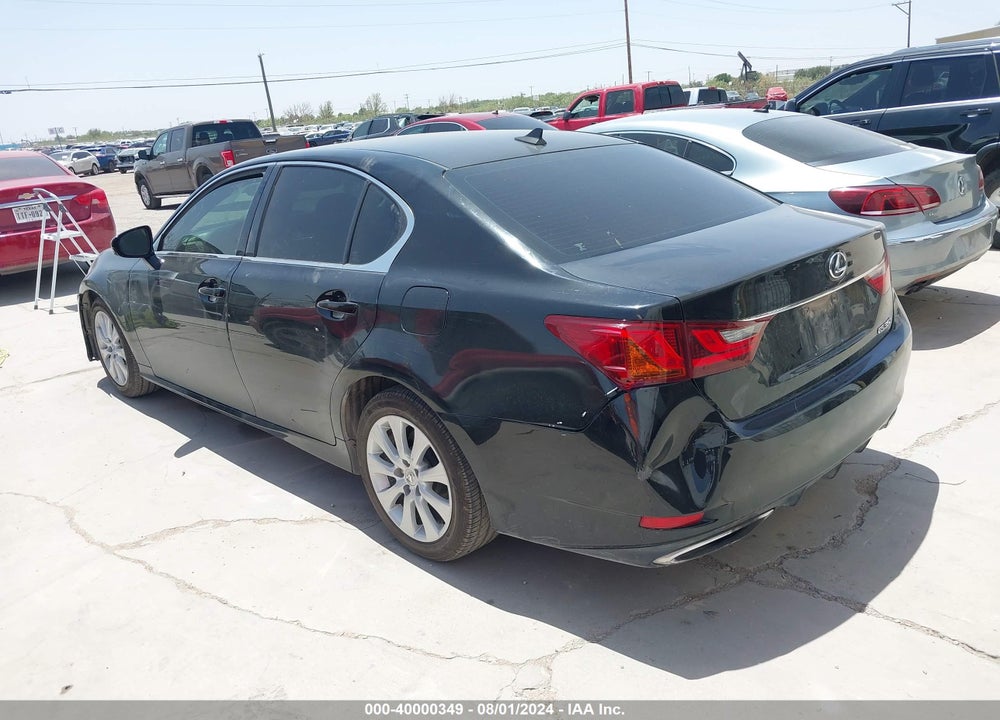 2013 LEXUS GS 350 VIN: JTHBE1BL6D5022535