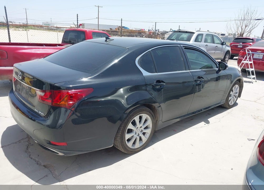 2013 LEXUS GS 350 VIN: JTHBE1BL6D5022535