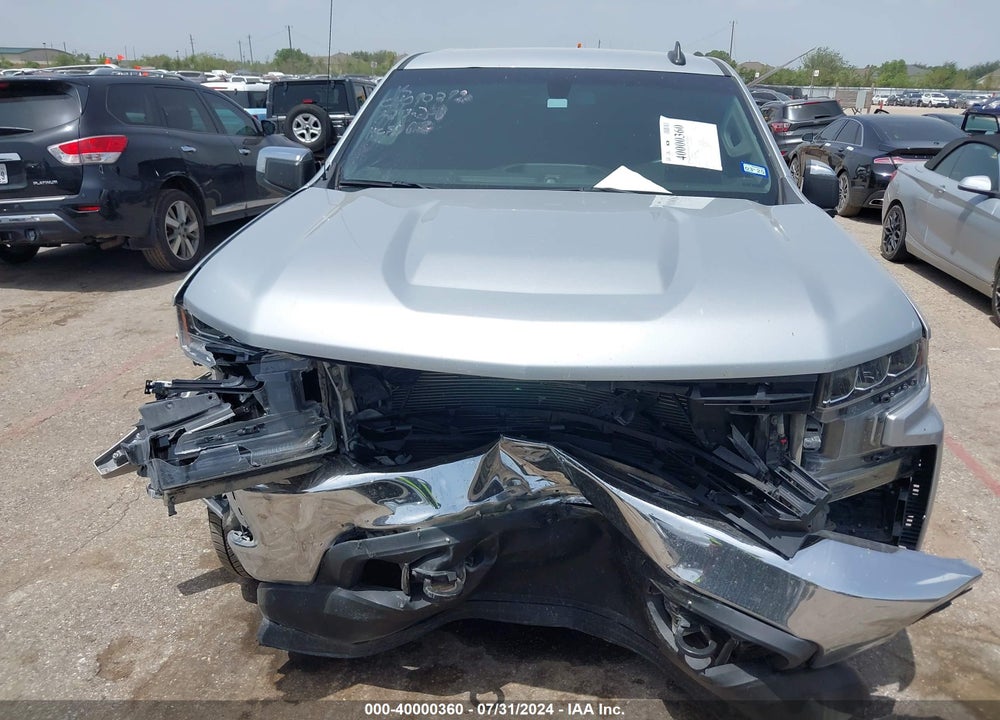 2021 CHEVROLET SILVERADO 1500 4WD SHORT BED LT VIN: 1GCUYDEDXMZ244821