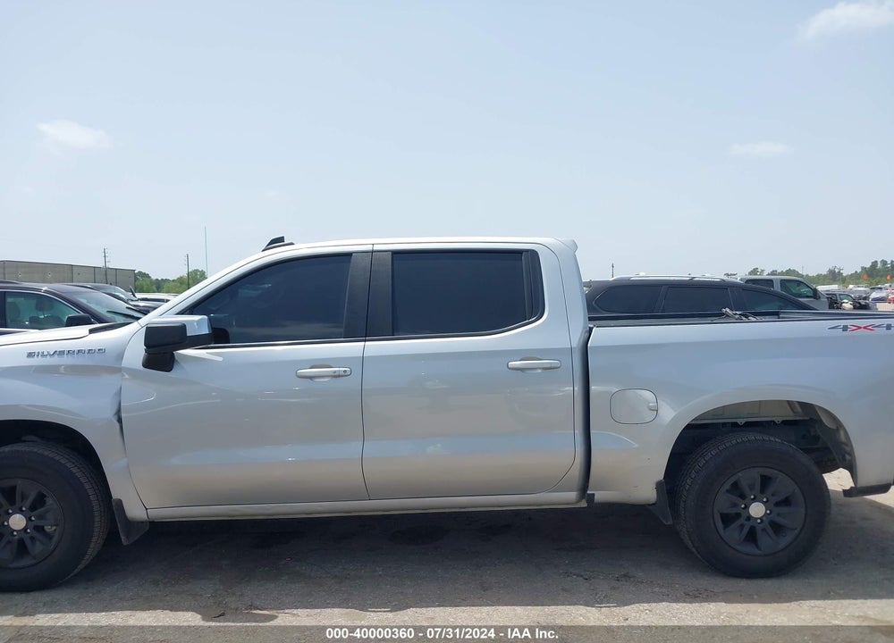 2021 CHEVROLET SILVERADO 1500 4WD SHORT BED LT VIN: 1GCUYDEDXMZ244821