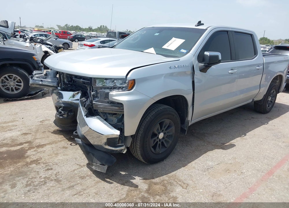 2021 CHEVROLET SILVERADO 1500 4WD SHORT BED LT VIN: 1GCUYDEDXMZ244821