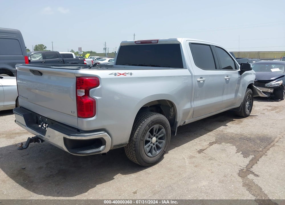 2021 CHEVROLET SILVERADO 1500 4WD SHORT BED LT VIN: 1GCUYDEDXMZ244821