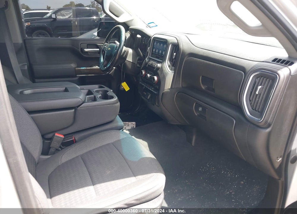 2021 CHEVROLET SILVERADO 1500 4WD SHORT BED LT VIN: 1GCUYDEDXMZ244821