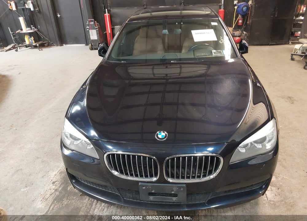2013 BMW 740LI XDRIVE VIN: WBAYF4C59DDE23979