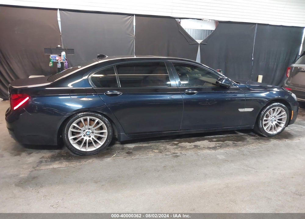 2013 BMW 740LI XDRIVE VIN: WBAYF4C59DDE23979