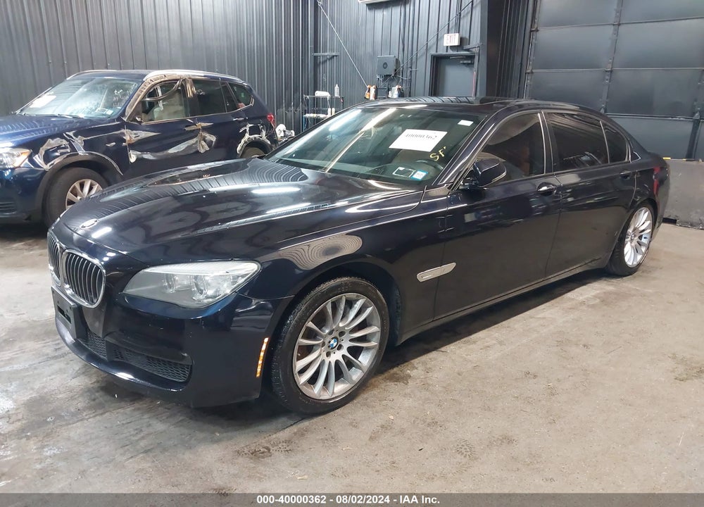 2013 BMW 740LI XDRIVE VIN: WBAYF4C59DDE23979