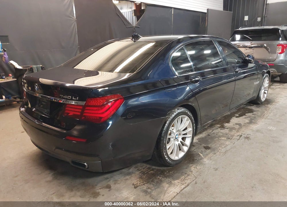 2013 BMW 740LI XDRIVE VIN: WBAYF4C59DDE23979