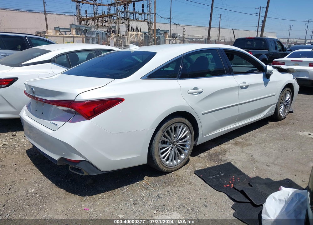 2021 TOYOTA AVALON LIMITED VIN: 4T1DZ1FB6MU062826
