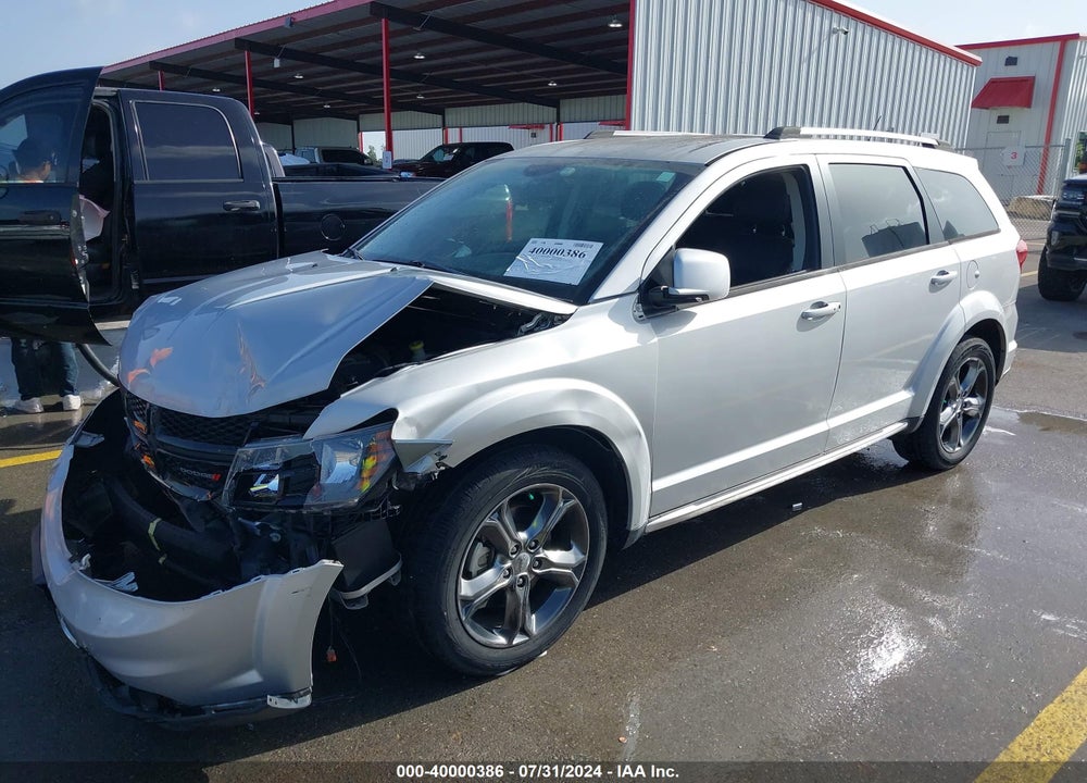 2014 DODGE JOURNEY CROSSROAD VIN: 3C4PDCGG5ET280743