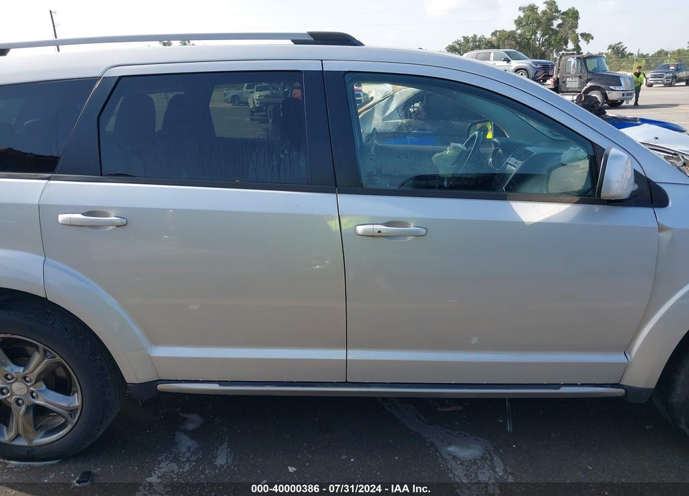 2014 DODGE JOURNEY CROSSROAD VIN: 3C4PDCGG5ET280743