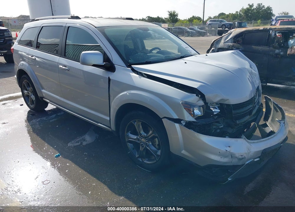 2014 DODGE JOURNEY CROSSROAD VIN: 3C4PDCGG5ET280743