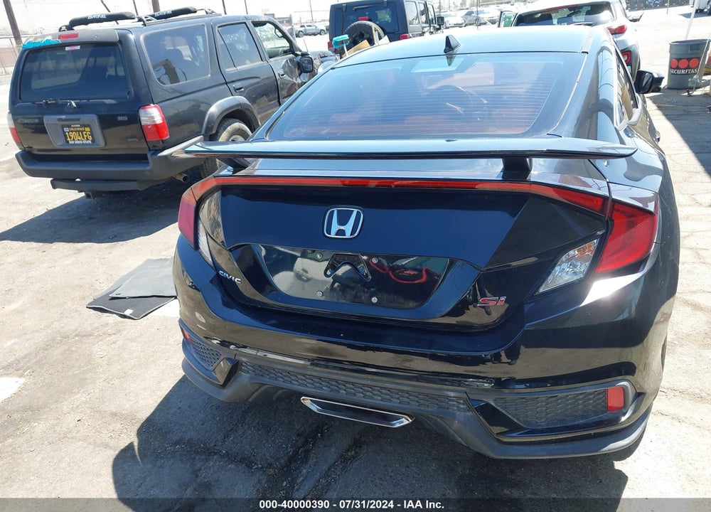 2018 HONDA CIVIC SI VIN: 2HGFC3A51JH753015
