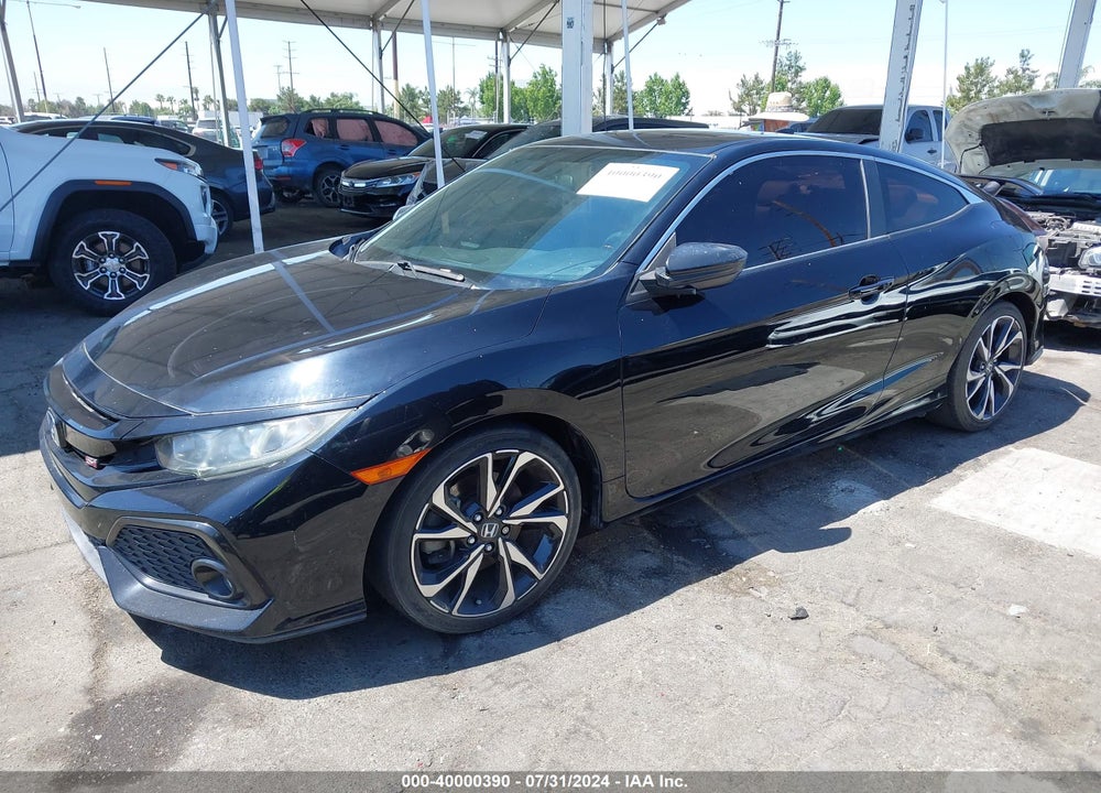 2018 HONDA CIVIC SI VIN: 2HGFC3A51JH753015