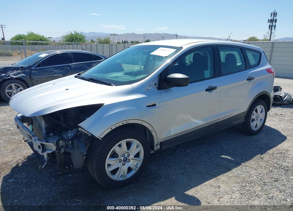 2014 FORD ESCAPE S VIN: 1FMCU0F77EUD58620