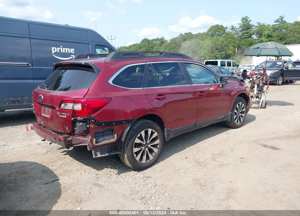 2017 SUBARU OUTBACK 2.5I LIMITED VIN: 4S4BSANC0H3295621
