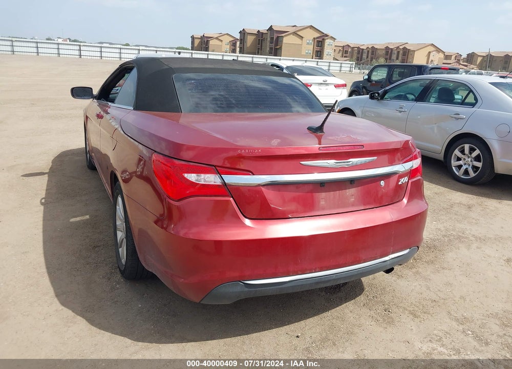 2013 CHRYSLER 200 TOURING VIN: 1C3BCBEB3DN526660
