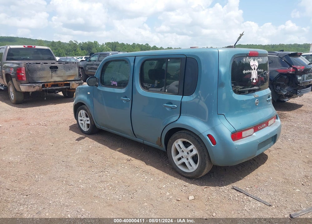 2009 NISSAN CUBE 1.8SL VIN: JN8AZ28R19T123492