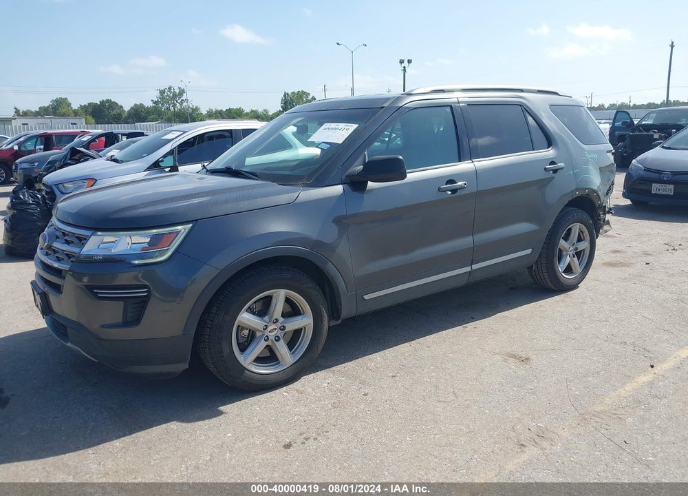 2018 FORD EXPLORER XLT VIN: 1FM5K7D8XJGA91646