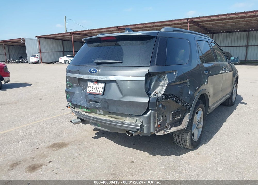 2018 FORD EXPLORER XLT VIN: 1FM5K7D8XJGA91646
