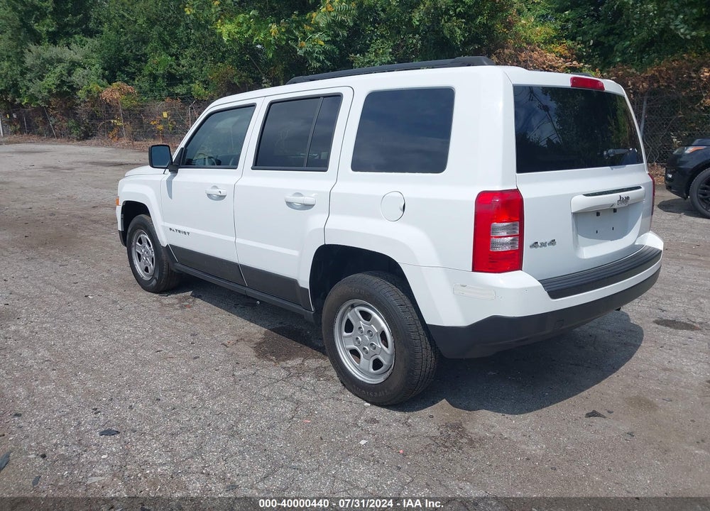 2016 JEEP PATRIOT SPORT VIN: 1C4NJRBB5GD797919