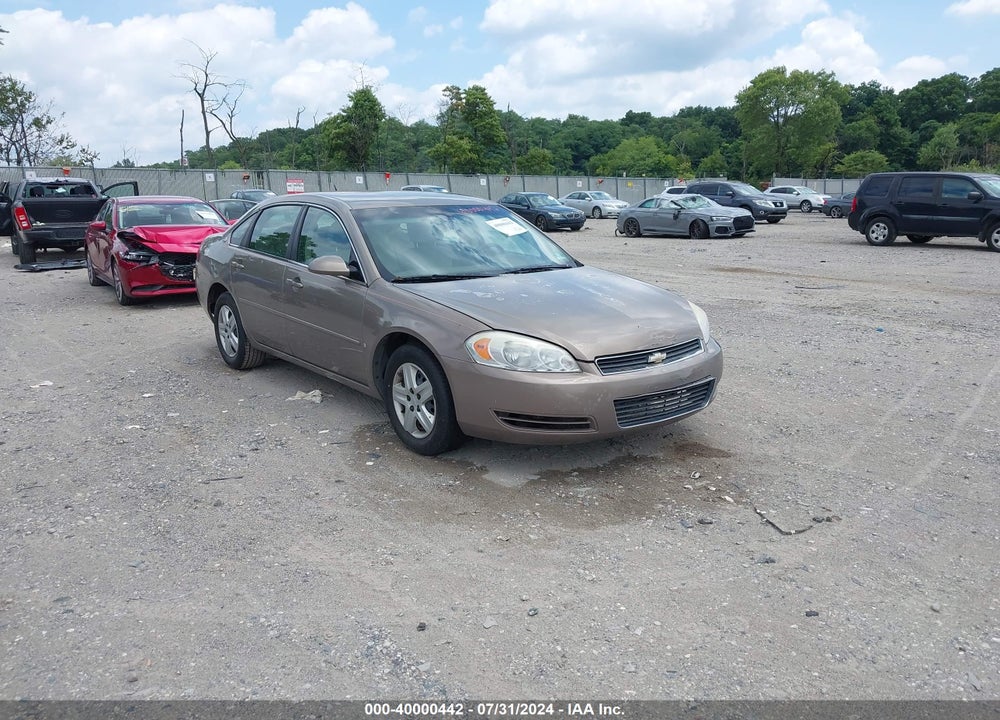 2007 CHEVROLET IMPALA LS VIN: 2G1WB58KX79146891