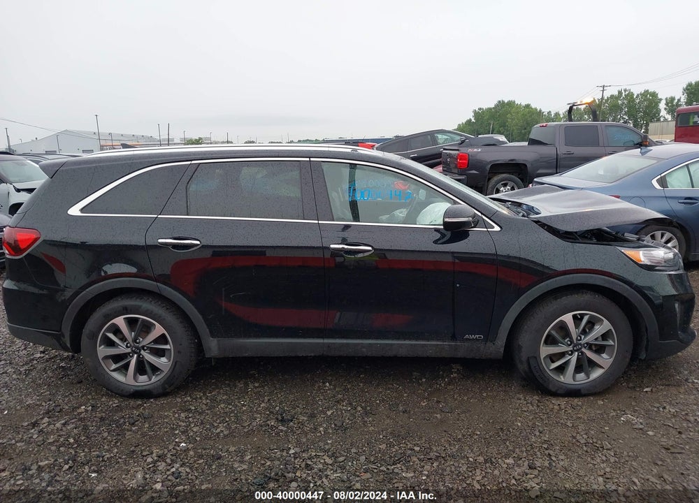 2019 KIA SORENTO 3.3L EX VIN: 5XYPHDA50KG524786