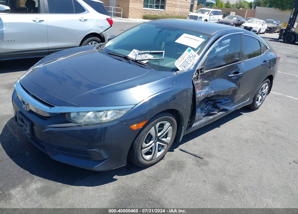 2016 HONDA CIVIC LX VIN: 19XFC2F56GE245922